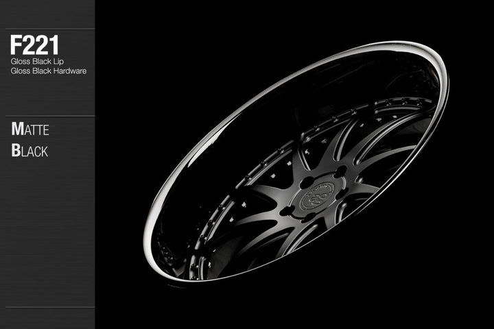 AVANT GARDE AG F221 - MATTE BLACK