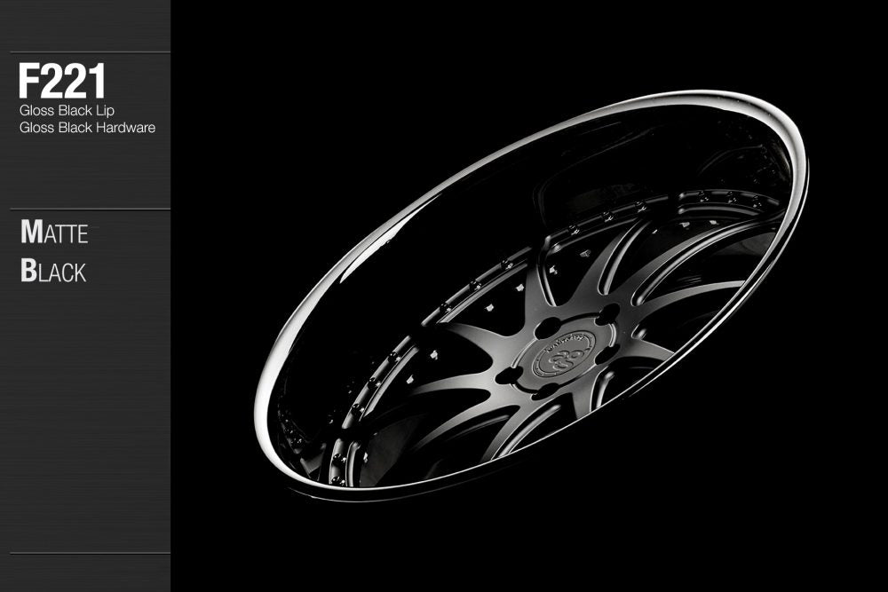 AVANT GARDE AG F221 - MATTE BLACK