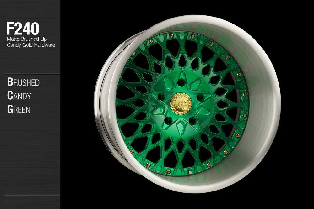 AVANT GARDE AG F240 - BRUSHED CANDY GREEN