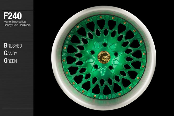 AVANT GARDE AG F240 - BRUSHED CANDY GREEN