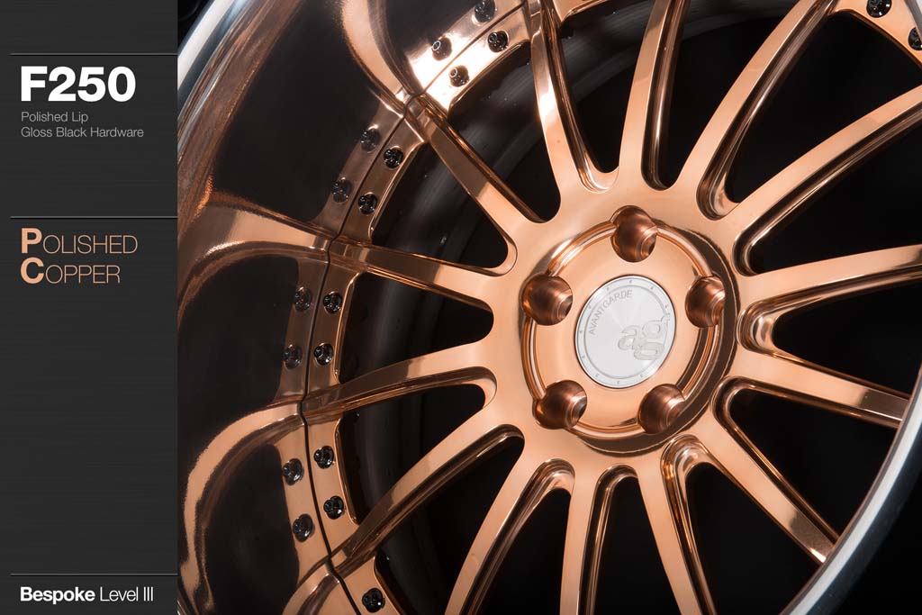 AVANT GARDE AG F250 - POLISHED COPPER