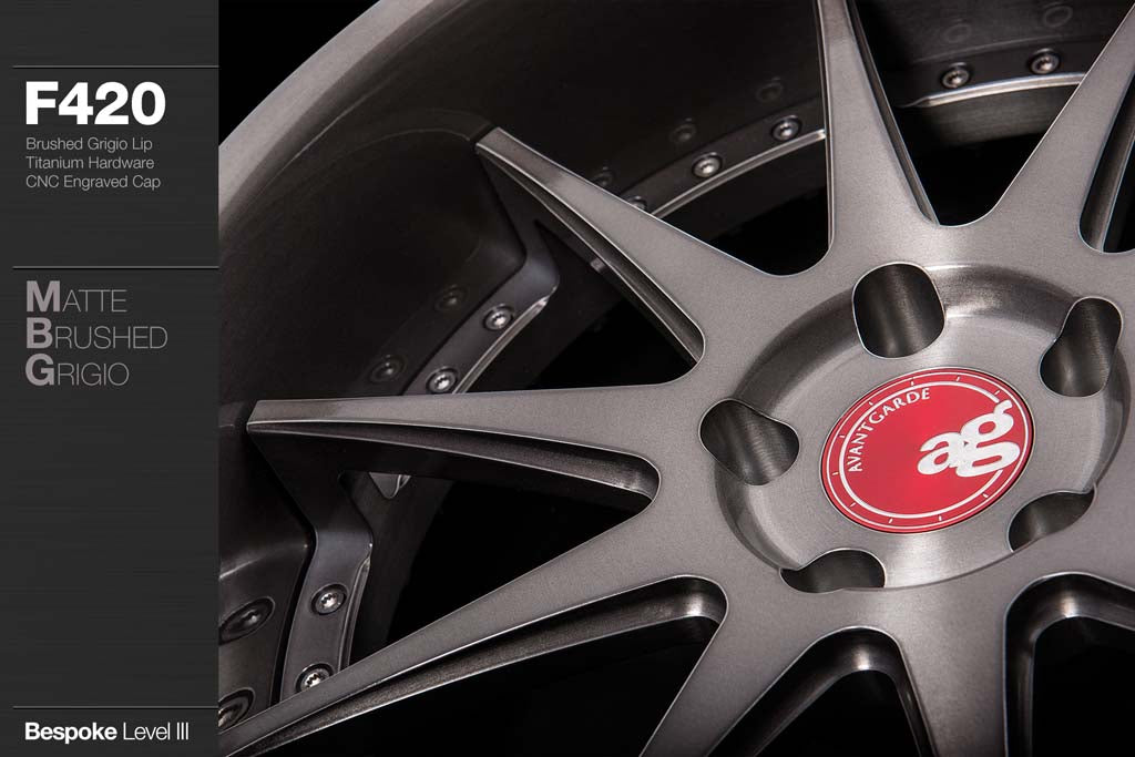 AVANT GARDE AG F420 - MATTE BRUSHED GRIGIO