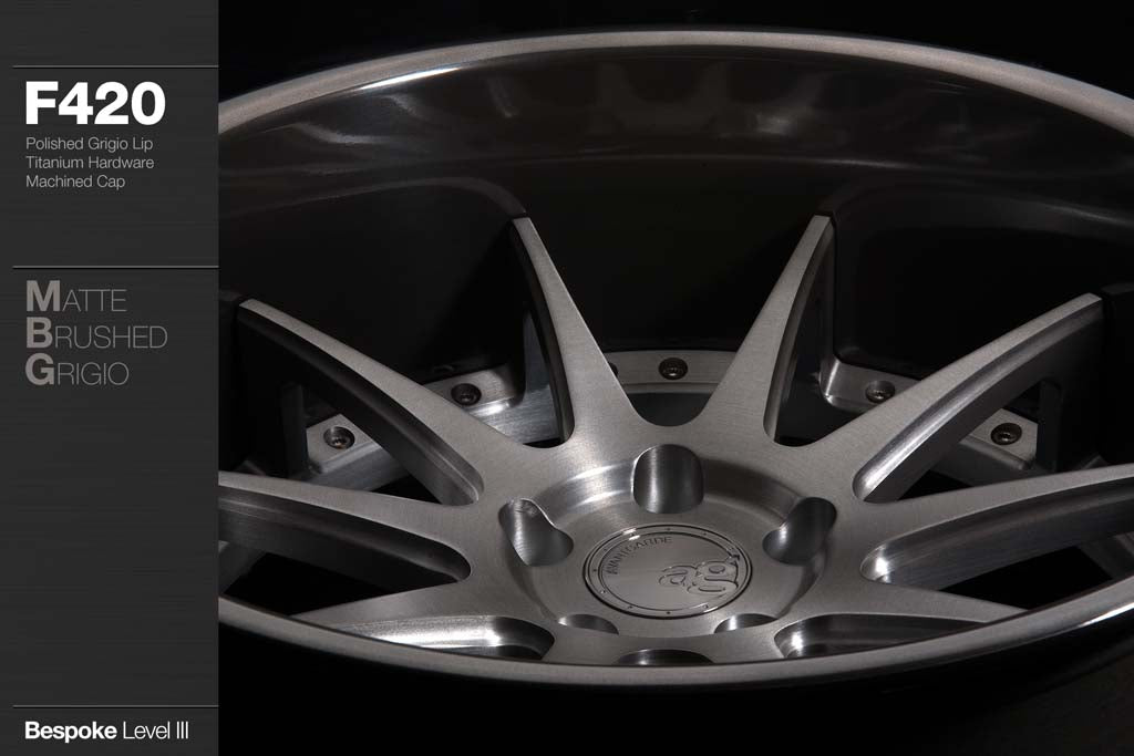 AVANT GARDE AG F420 - MATTE BRUSHED GRIGIO