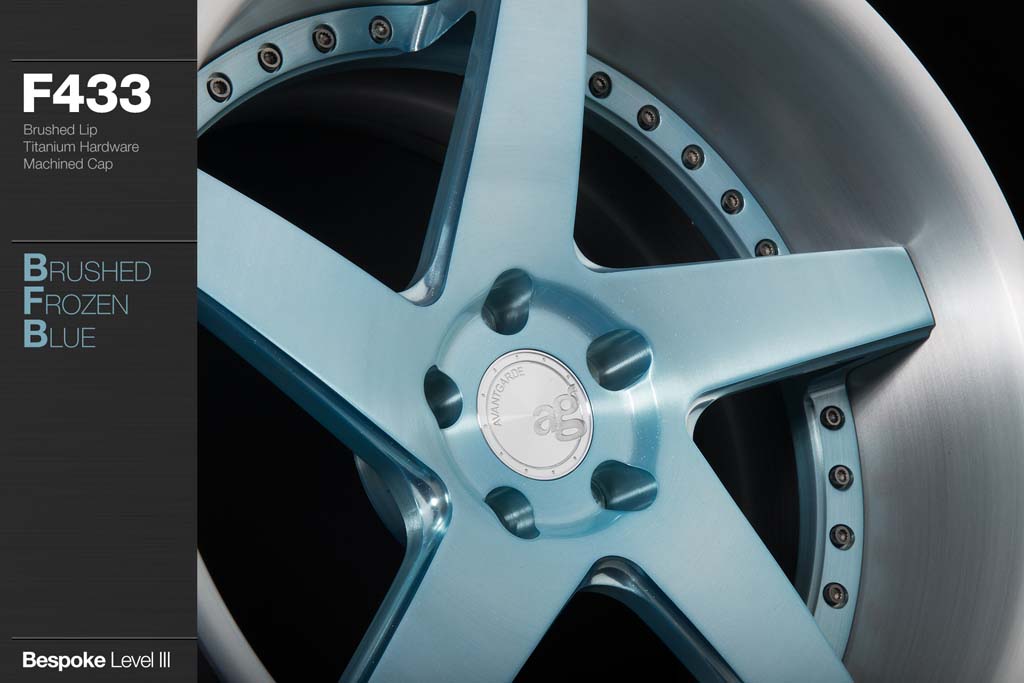 AVANT GARDE AG F433 - BRUSHED FROZEN BLUE