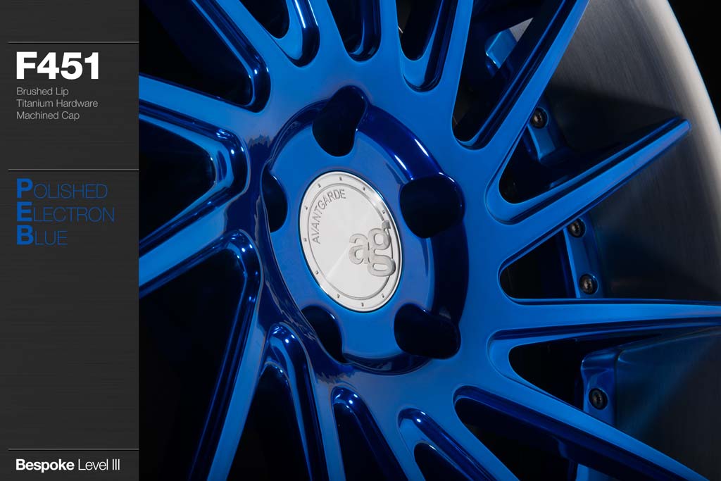 AVANT GARDE AG F451 - POLISHED ELECTRON BLUE