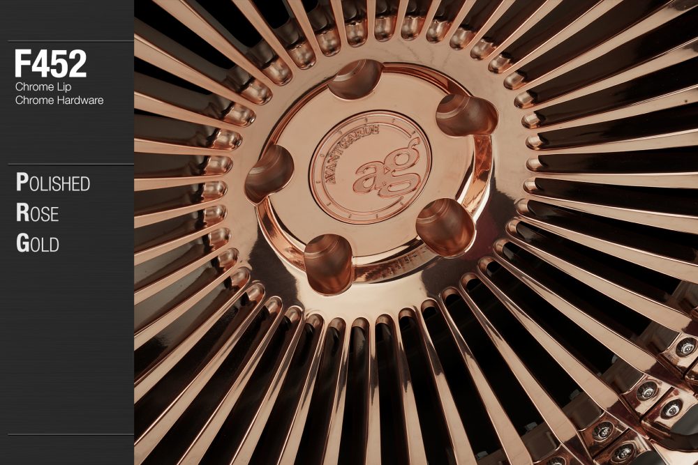 AVANT GARDE AG F452 - POLISHED ROSE GOLD