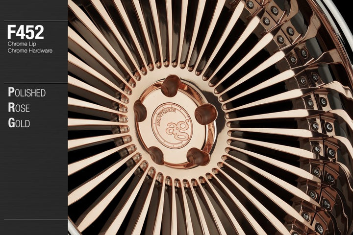 AVANT GARDE AG F452 - POLISHED ROSE GOLD