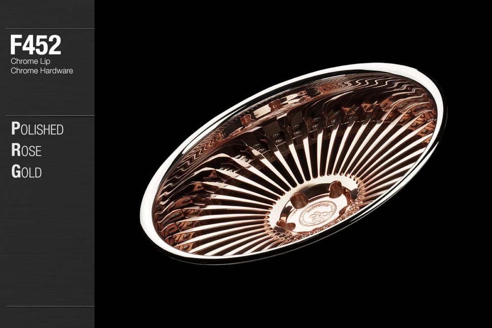 AVANT GARDE AG F452 - POLISHED ROSE GOLD