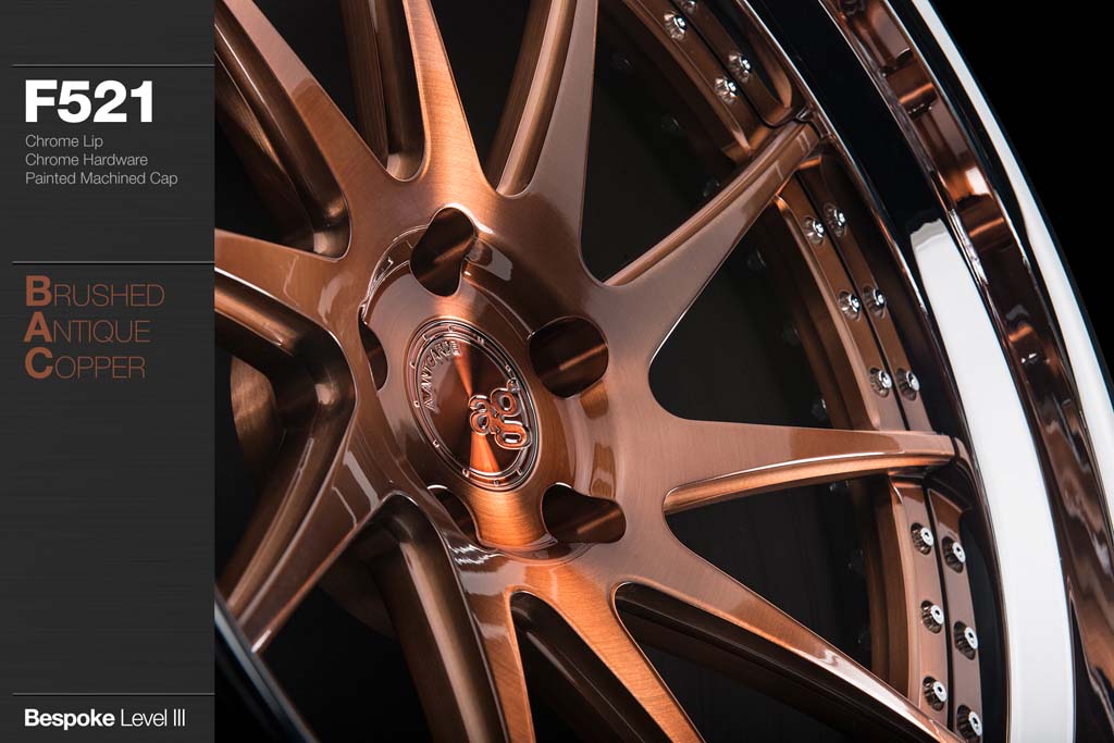 AVANT GARDE AG F521 - BRUSHED ANTIQUE COPPER