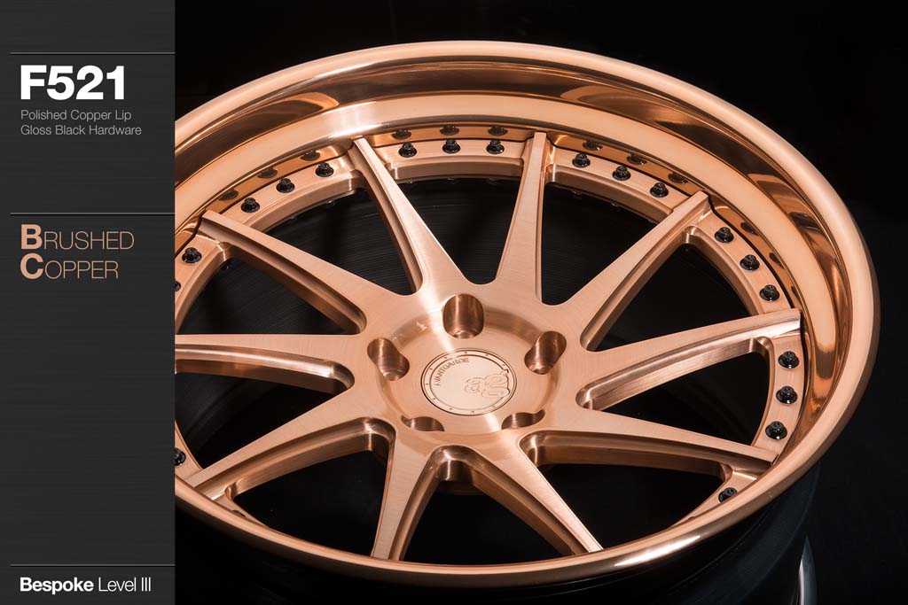 AVANT GARDE AG F521 - BRUSHED COPPER