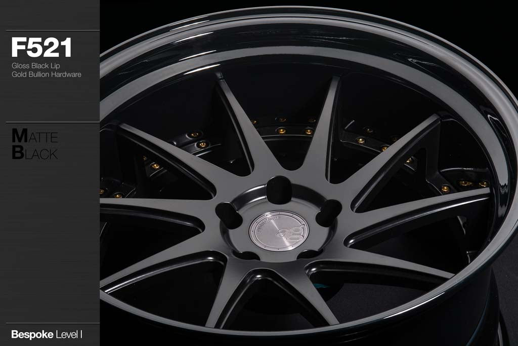 AVANT GARDE AG F521 - MATTE BLACK