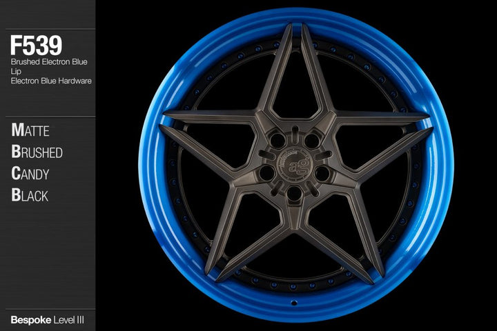 AVANT GARDE AG F539 - BRUSHED CANDY BLACK