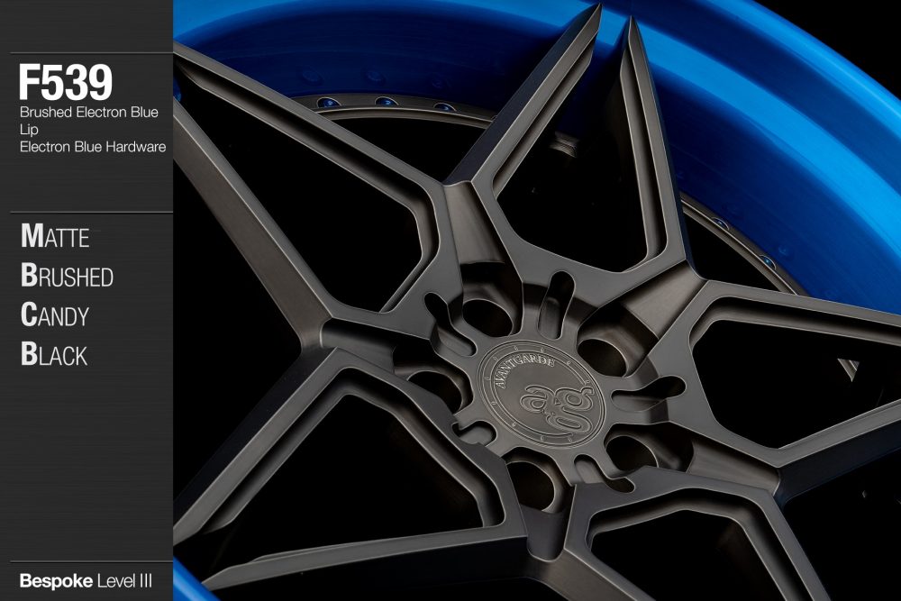 AVANT GARDE AG F539 - BRUSHED CANDY BLACK