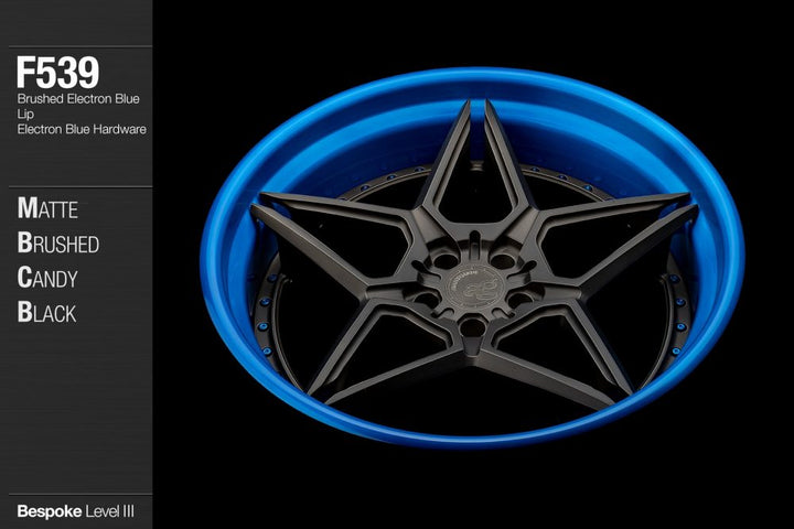 AVANT GARDE AG F539 - BRUSHED CANDY BLACK