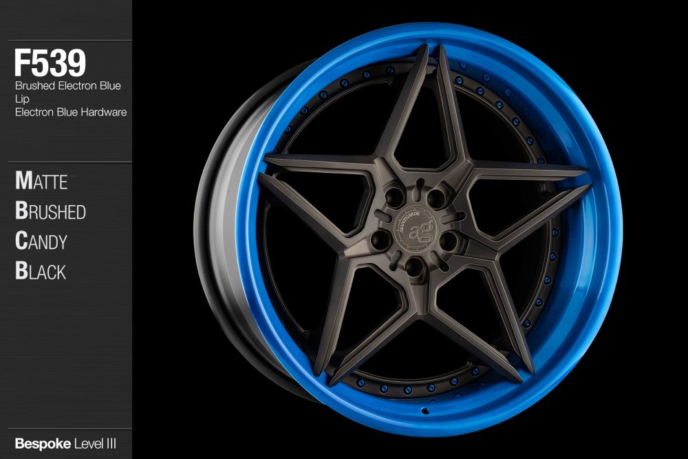 AVANT GARDE AG F539 - BRUSHED CANDY BLACK