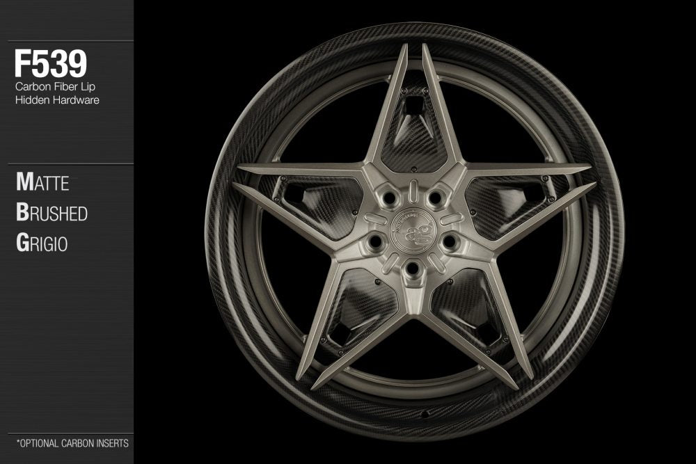 AVANT GARDE AG F539 - MATTE BRUSHED GRIGIO