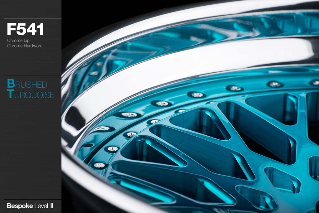 AVANT GARDE AG F541 - BRUSHED TURQUOISE