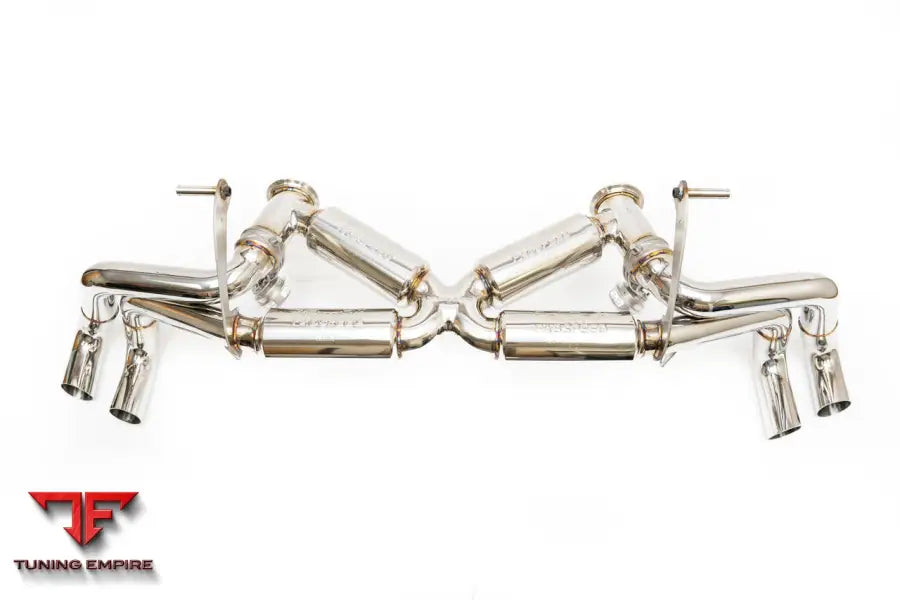 FABSPEED AUDI R8 V8 VALVETRONIC SUPERSPORT X-PIPE EXHAUST SYSTEM (2007-2012)