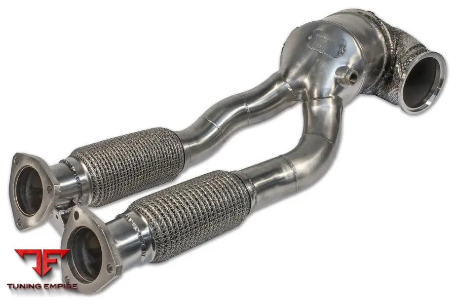 FABSPEED AUDI TT RS/RS3 2.5L HJS EURO 6 SPORT CATALYTIC CONVERTERS DOWNPIPE