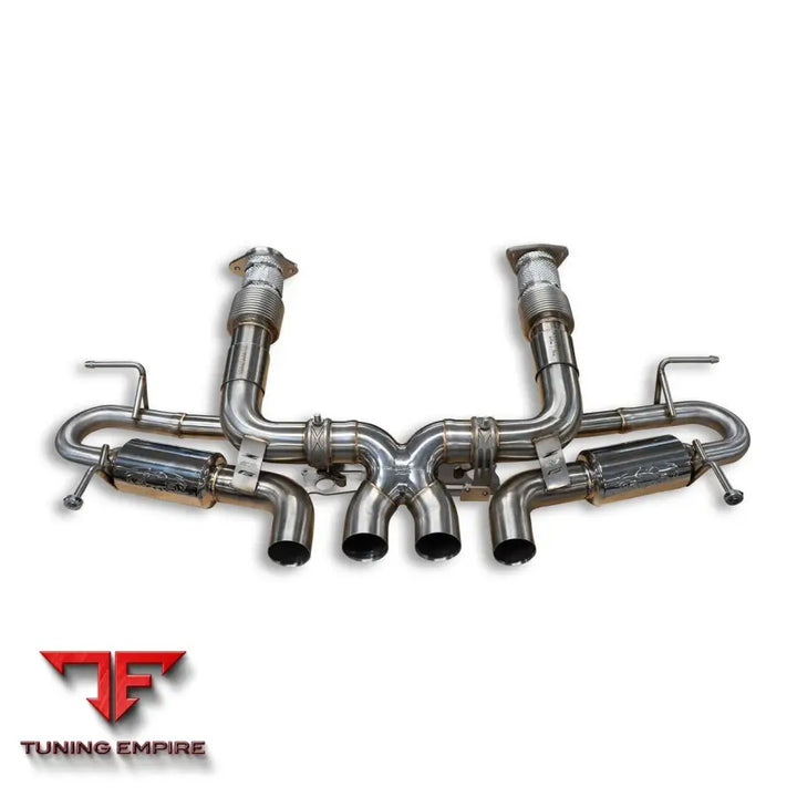 FABSPEED CHEVROLET CORVETTE C8 STINGRAY/E-RAY VALVED CENTER EXIT CONVERSION EXHAUST SYSTEM (2023+)