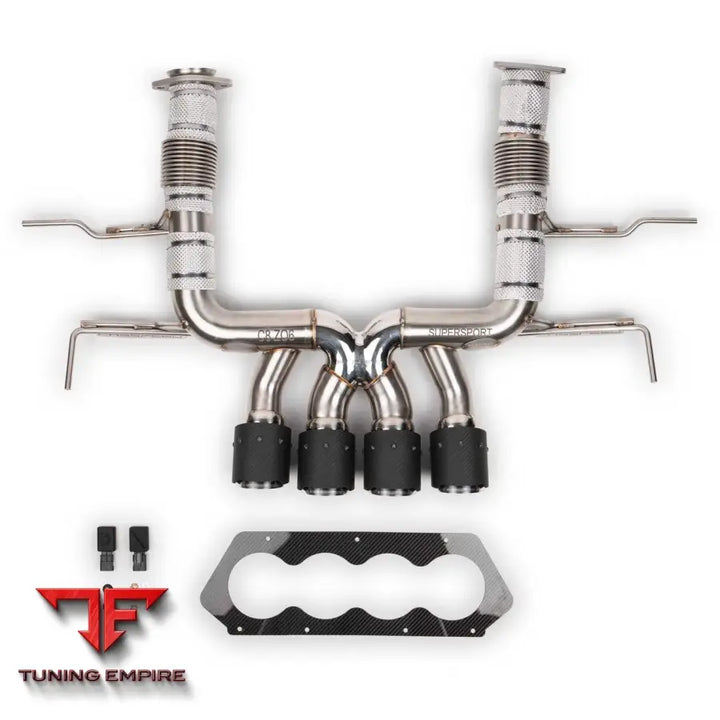 FABSPEED CHEVROLET CORVETTE C8 Z06 SUPERSPORT X-PIPE CAT-BACK EXHAUST SYSTEM (2023+)