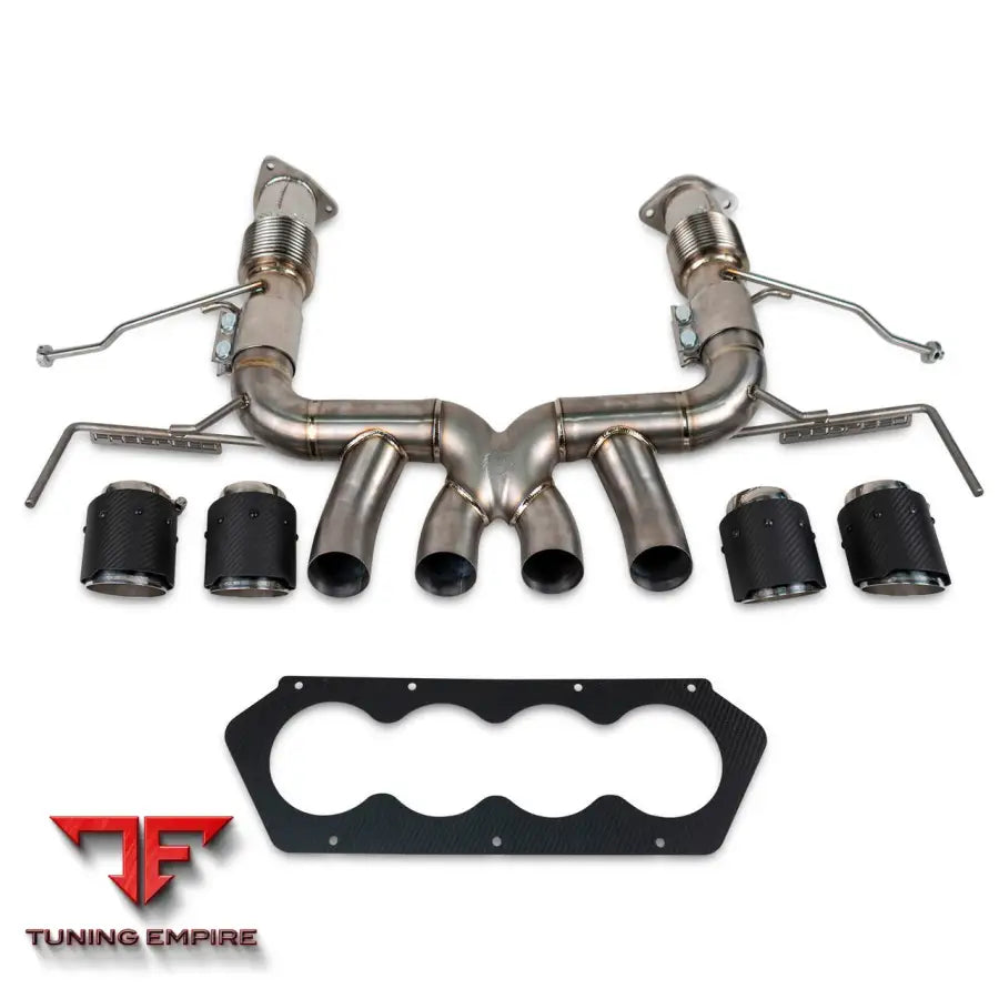FABSPEED CHEVROLET CORVETTE C8 Z06 TITANIUM SUPERSPORT X-PIPE CAT-BACK EXHAUST SYSTEM (2023+)