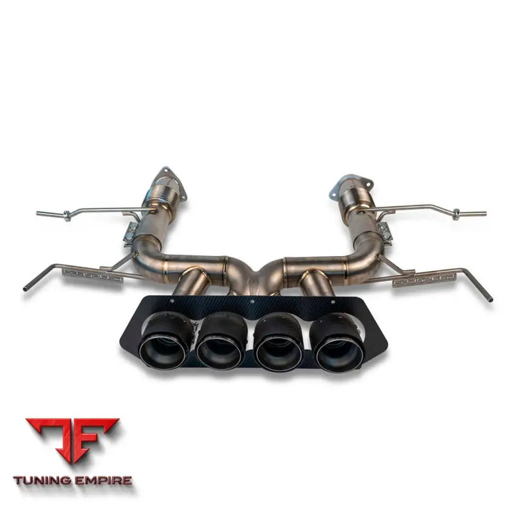 FABSPEED CHEVROLET CORVETTE C8 Z06 TITANIUM SUPERSPORT X-PIPE CAT-BACK EXHAUST SYSTEM (2023+)