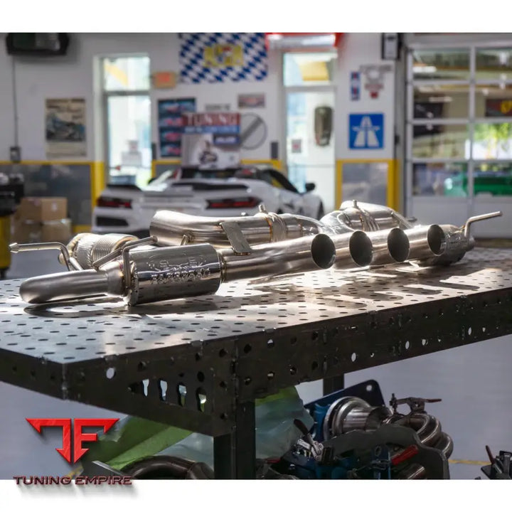 FABSPEED CHEVROLET CORVETTE C8 ZR1 STAINLESS STEEL VALVETRONIC CAT-BACK EXHAUST SYSTEM (2025+)