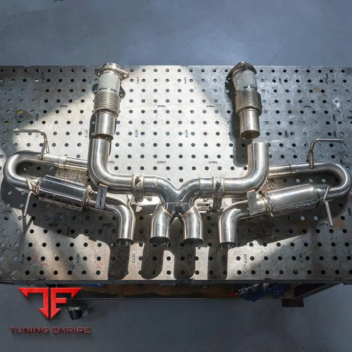 FABSPEED CHEVROLET CORVETTE C8 ZR1 STAINLESS STEEL VALVETRONIC CAT-BACK EXHAUST SYSTEM (2025+)