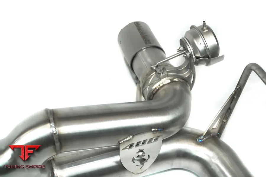FABSPEED FERRARI 488 PISTA VALVETRONIC DUAL TONE EXHAUST SYSTEM