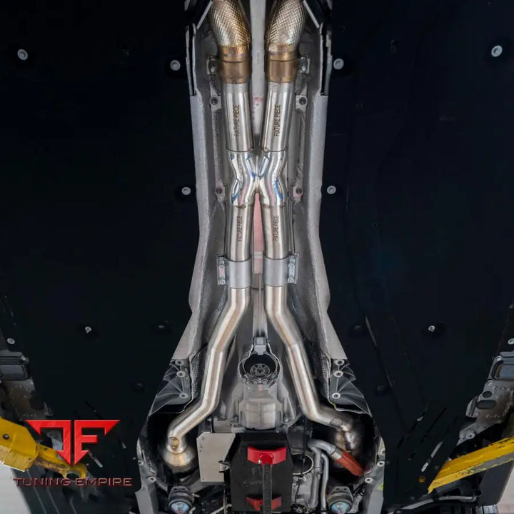 FABSPEED FERRARI 812 SUPERFAST/GTS SPORT CATALYTIC CONVERTER AND X-PIPE EXHAUST SYSTEM (2018+)