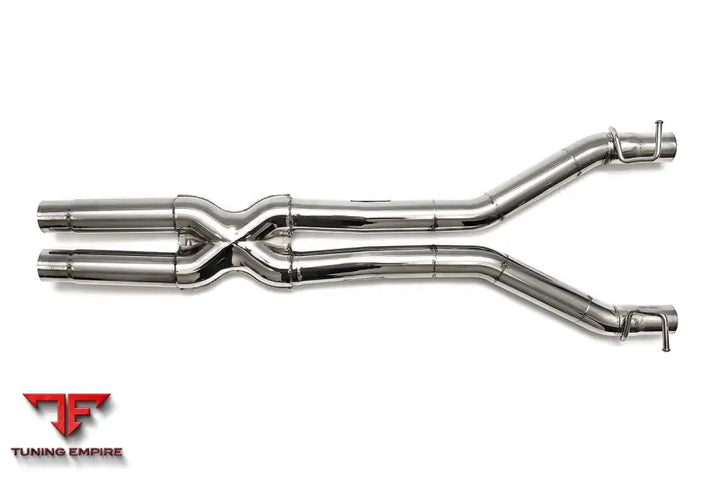 FABSPEED FERRARI F550 RESONATOR BYPASS X-PIPE