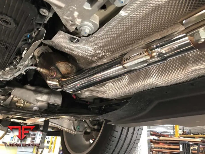 FABSPEED JAGUAR F-PACE S SPORT CAT DOWNPIPES