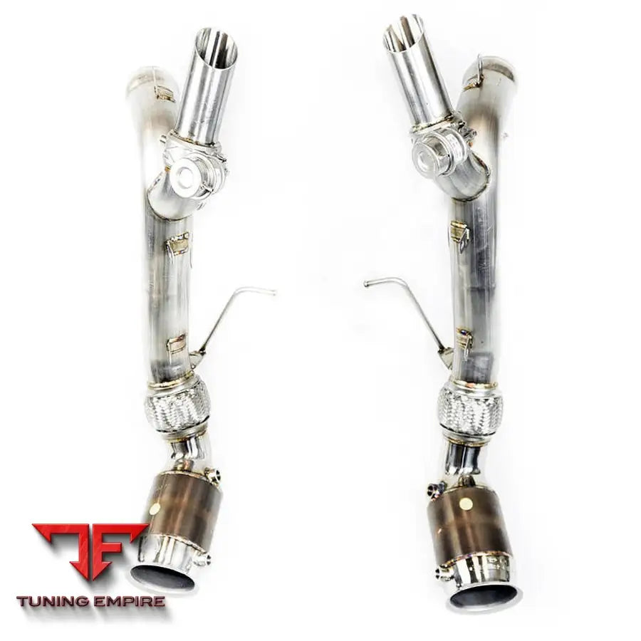 FABSPEED MCLAREN 570S/540C ’600LT STYLE’ VALVETRONIC SPORT CATALYTIC CONVERTERS EXHAUST SYSTEM