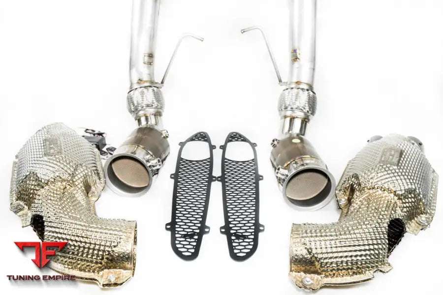 FABSPEED MCLAREN 570S/540C ’600LT STYLE’ VALVETRONIC SPORT CATALYTIC CONVERTERS EXHAUST SYSTEM