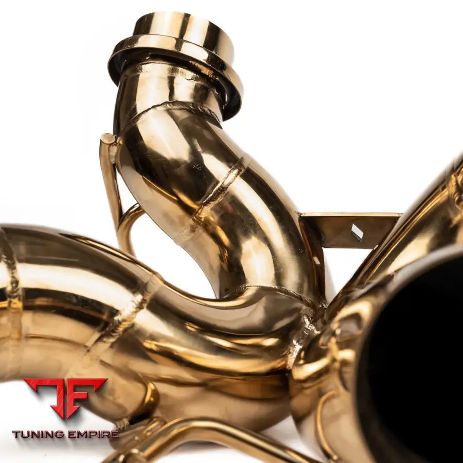 FABSPEED MCLAREN 600LT SUPREME TITANIUM X-PIPE EXHAUST SYSTEM