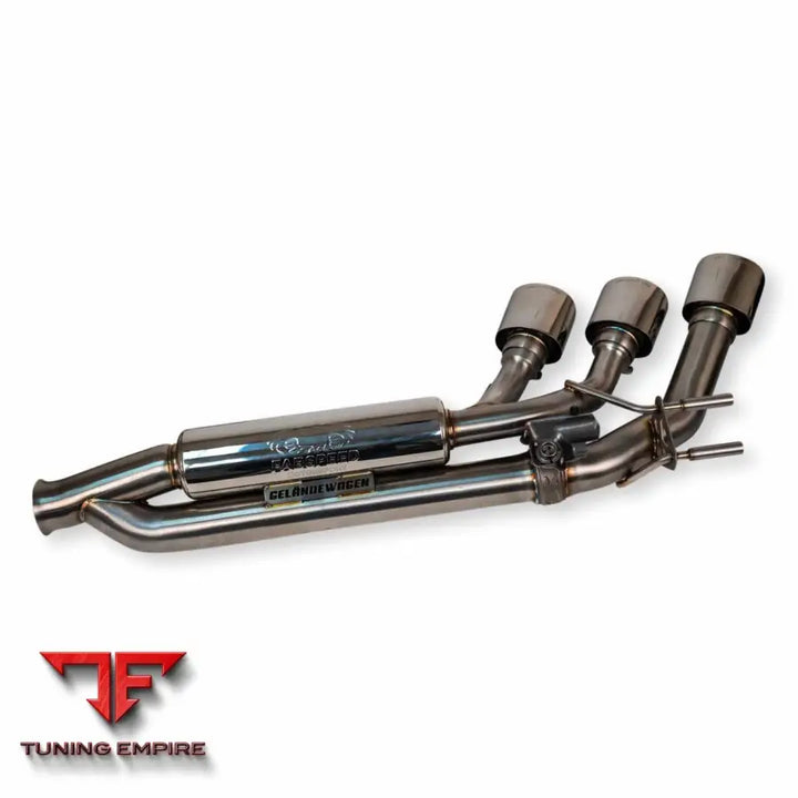 FABSPEED MERCEDES-BENZ AMG G63 VALVED EXHAUST WITH TRIPLE TIPS (2019+)
