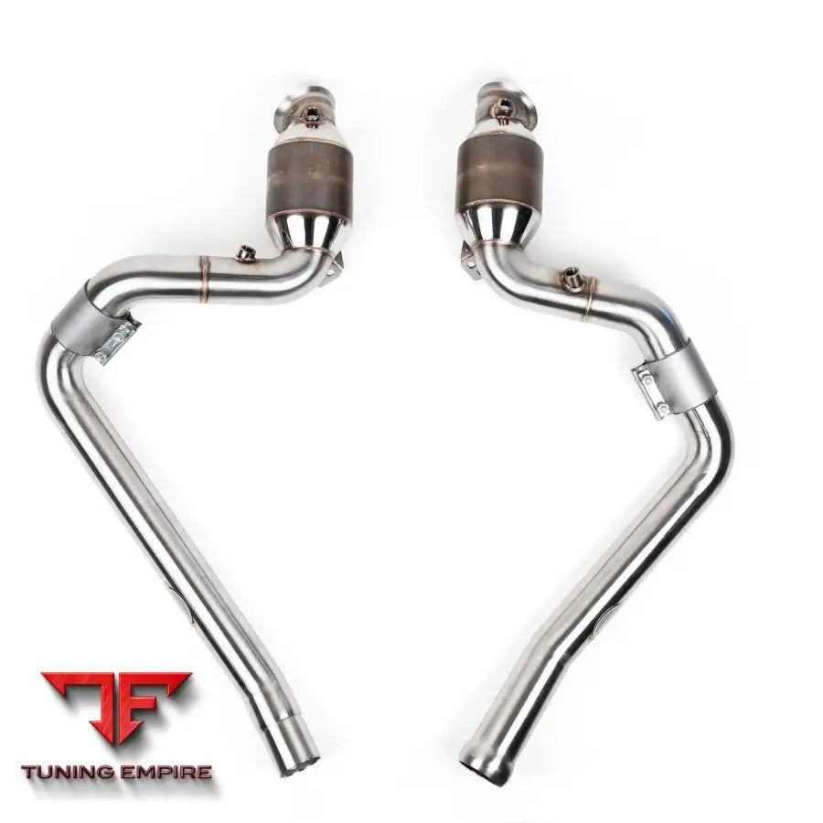 FABSPEED MERCEDES-BENZ AMG GT/GTR/GTS SPORT CAT DOWNPIPES (2015-2021)
