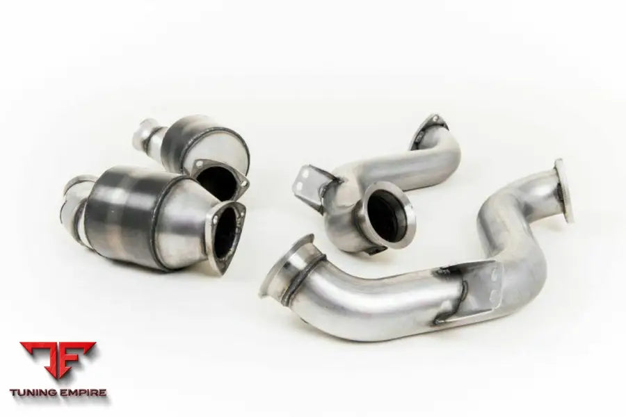 FABSPEED MERCEDES-BENZ C63/C63 S (W205) SALOON & E63S AMG (W213) 4.0 BI-TURBO V8 HI-FLOW SPORTS CAT AND DOWNPIPE