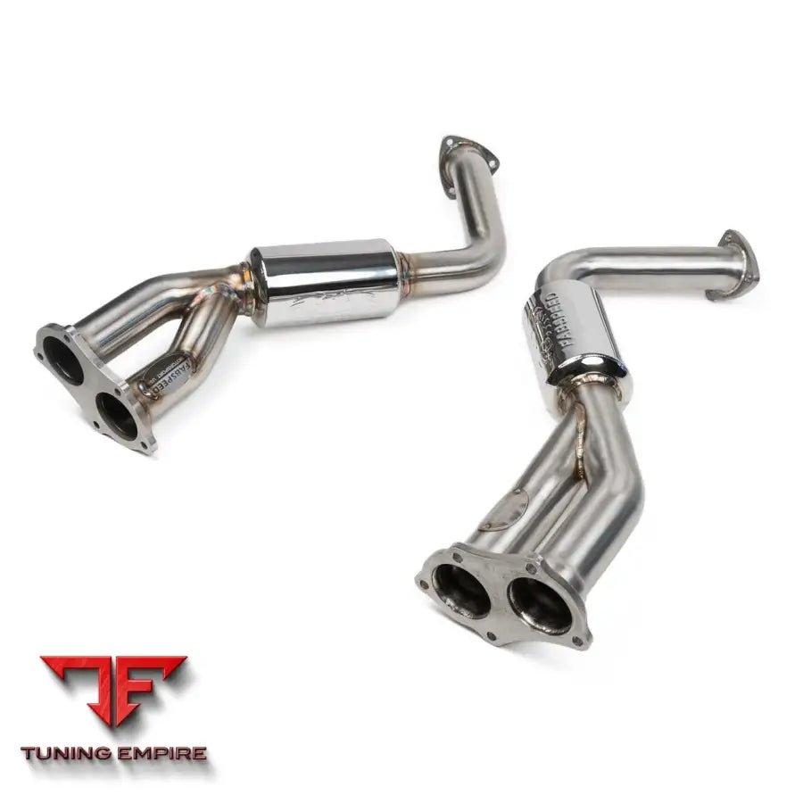 FABSPEED PORSCHE 718 GT4/GTS/SPYDER OVER AXLE LINK PIPES (2020+)