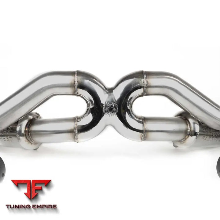 FABSPEED PORSCHE 718 GT4/GTS/SPYDER VALVETRONIC X-PIPE EXHAUST SYSTEM (2020+)