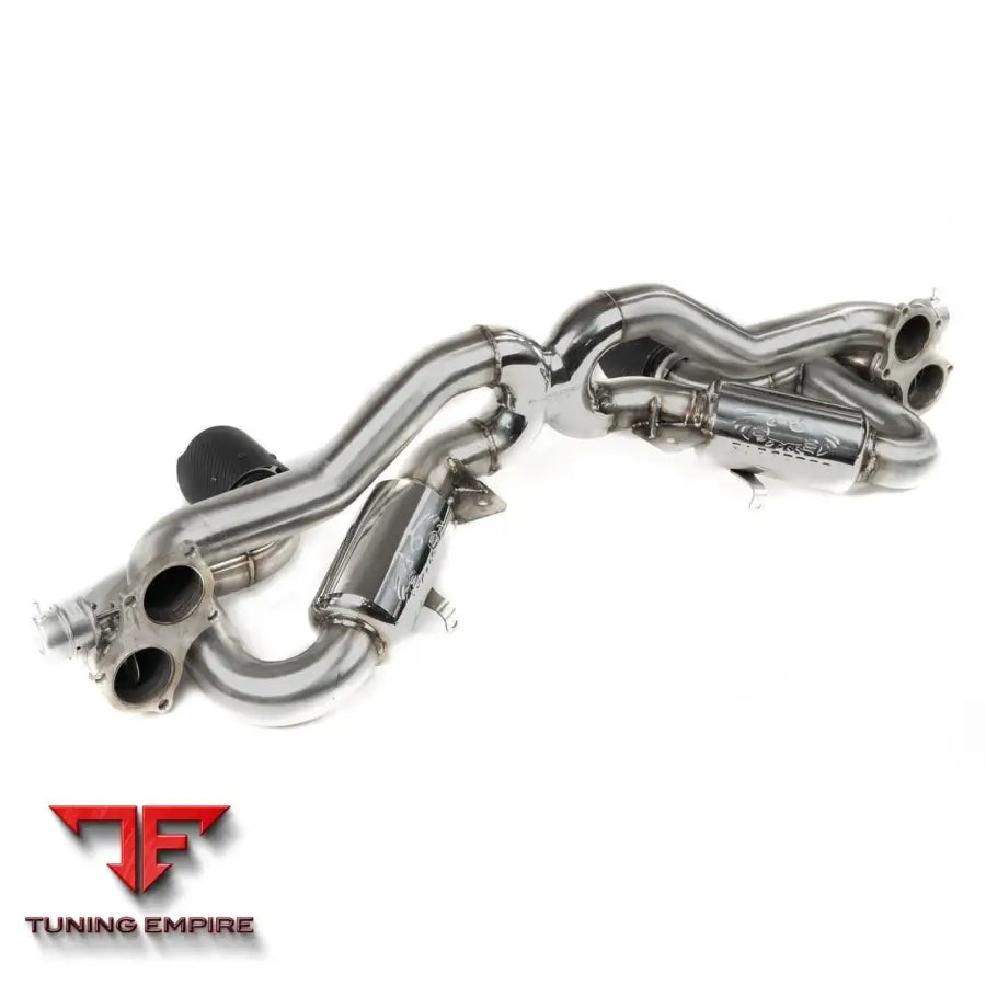 FABSPEED PORSCHE 718 GT4/GTS/SPYDER VALVETRONIC X-PIPE EXHAUST SYSTEM (2020+)