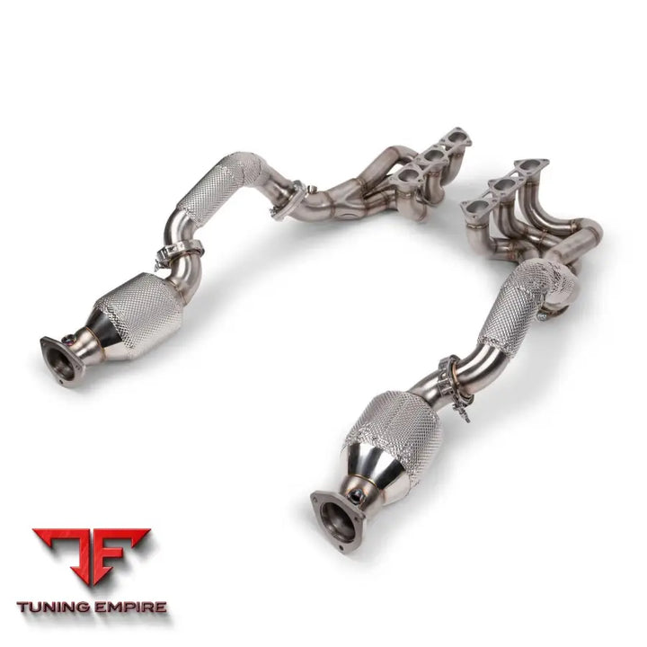 FABSPEED PORSCHE 718 GT4 RS LONG TUBE HEADER SYSTEM (2022+)
