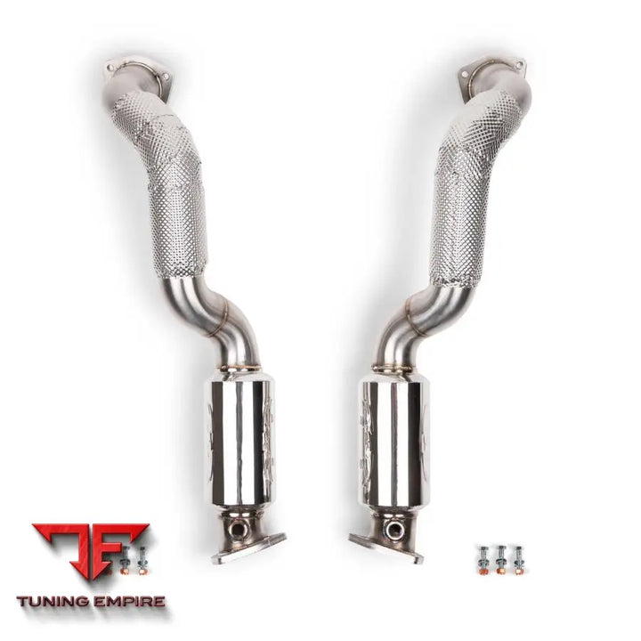 FABSPEED PORSCHE 718 GT4 RS / SPYDER RS OVER AXLE LINK PIPES (2022+)