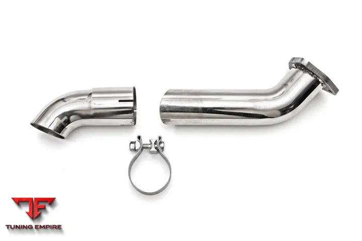 FABSPEED PORSCHE 911 CARRERA MUFFLER BYPASS PIPE WITH ADJUSTABLE TURNDOWN (1976-1989)