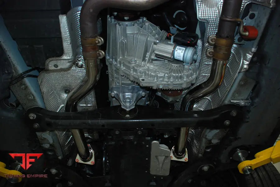 FABSPEED PORSCHE 955 TURBO/TURBO S SECONDARY COMPETITION LINK PIPES (2002-2007)