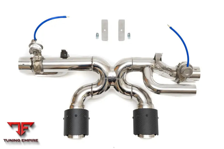 FABSPEED PORSCHE 991.2 CARRERA VALVETRONIC CENTER MUFFLER BYPASS X-PIPE (PSE ONLY)