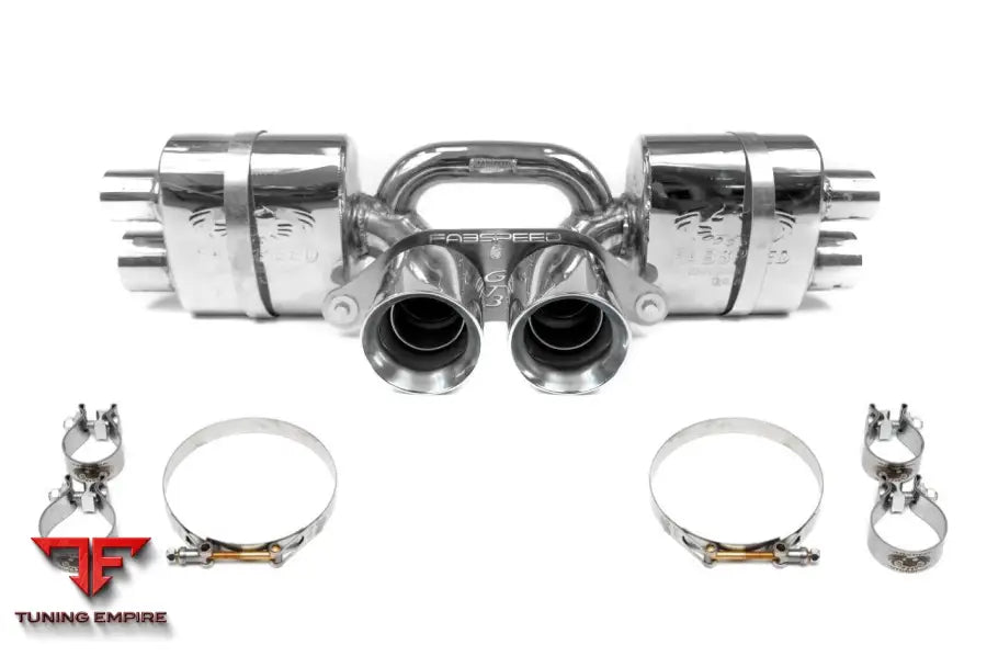 FABSPEED PORSCHE 991.2 GT3/GT3 RS CENTER MINI MAXFLO PERFORMANCE EXHAUST SYSTEM (2017+)