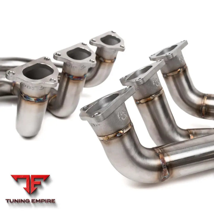 FABSPEED PORSCHE 992 GT3/GT3 RS MODULAR STREET AND RACING HEADERS WITH HJS CATALYTIC CONVERTERS (2022+)
