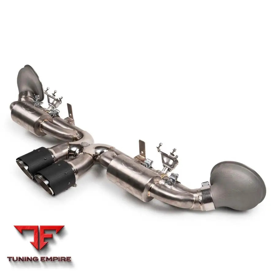 FABSPEED PORSCHE 992 GT3/GT3 RS TITANIUM VALVED CAT-BACK EXHAUST SYSTEM (2022+)